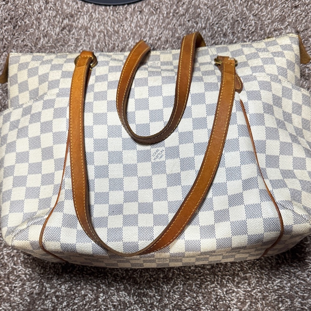 Louis Vuitton Totally GM Damier Azur Tote Bag